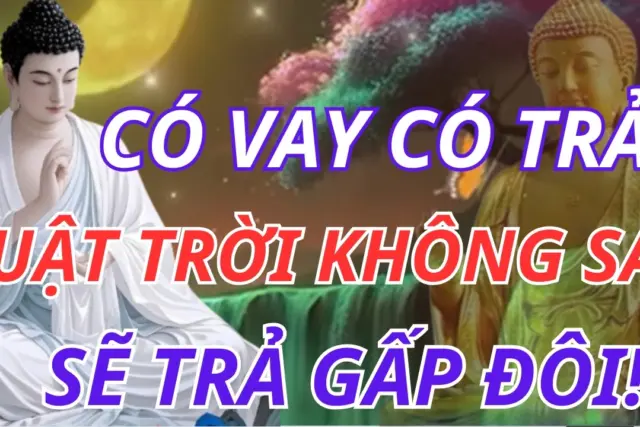 Ở đời có vay có trả