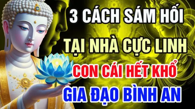 3 cách sám hối tại nhà