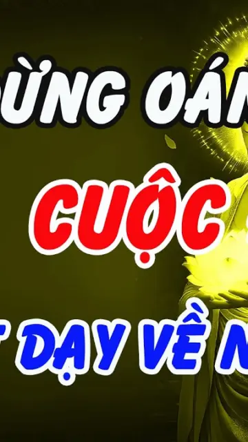 Đừng oán trách cuộc đời